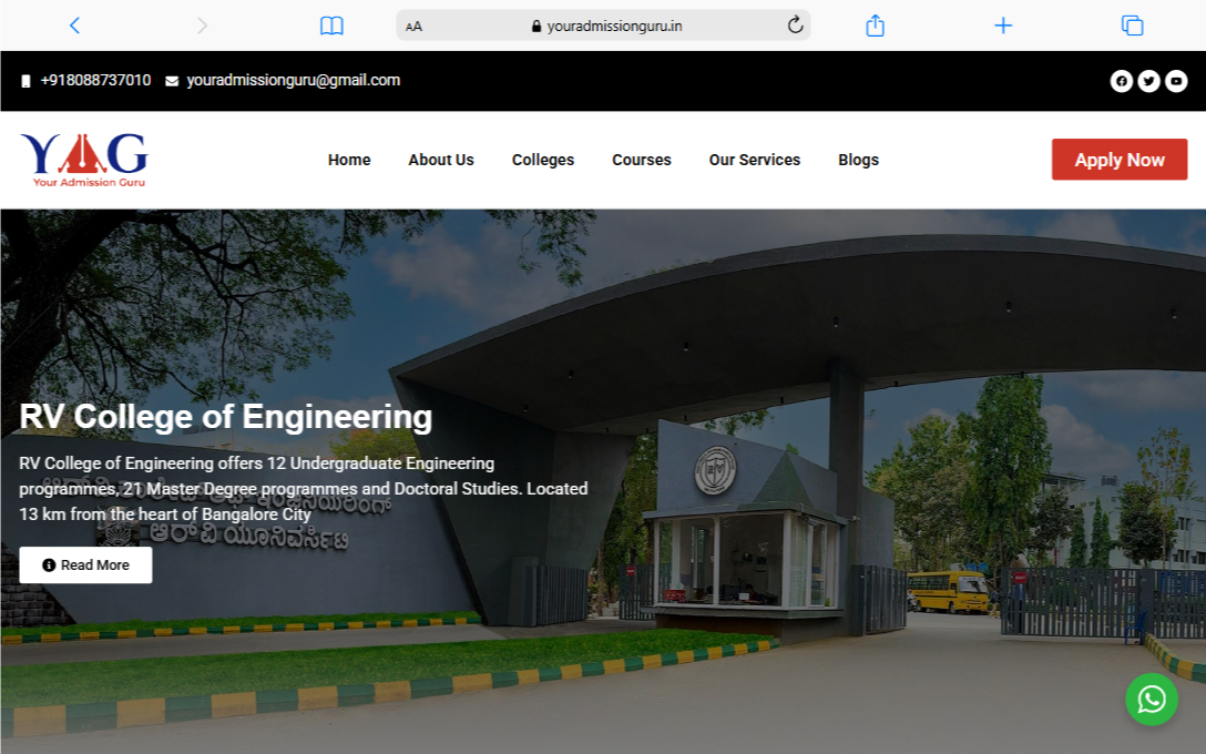 www.youradmissionguru.in